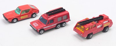Lot 1516 - A collection of Matchbox Superfast Emergency...