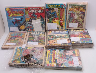Lot 1562 - Marvel Comics UK Edition collection of...