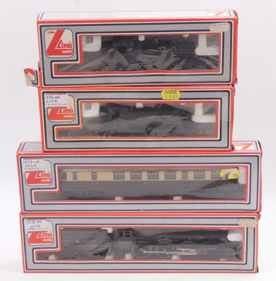 Lot 388 - Four 00 gauge locos to include a Lima 55xx in...