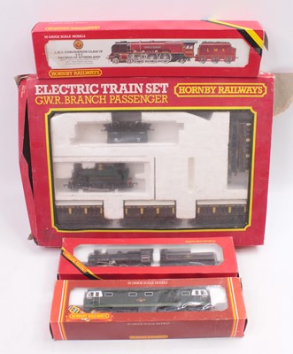 Lot 496 - Four Hornby 00 gauge locos to include a...