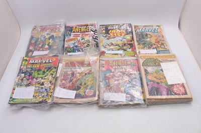 Lot 1413 - Marvel Comics UK release a large collection of...