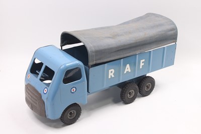 Lot 2021 - A Triang pressed steel model of a 6-wheel RAF...