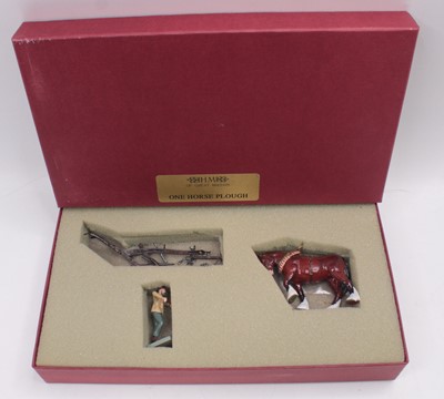 Lot 1859 - HM of Great Britain white metal painted box...