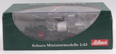 Lot 1794 - Schuco 1/43 scale cased Farming Tractor model...