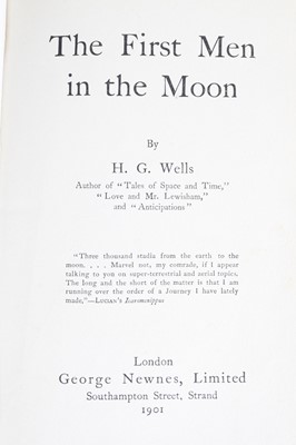 Lot 2006 - Wells, H.G.; The First Men in the Moon, first...