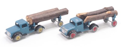Lot 1540 - Teeny toys group of 2 to include a blue log...