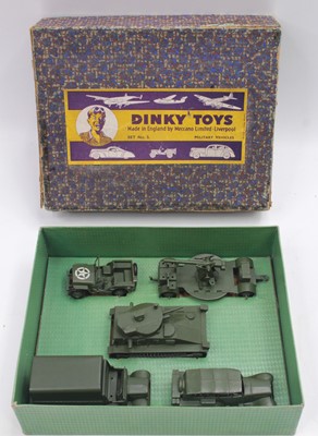 Lot 1055 - Dinky Toys Gift set 5 Military Vehicles...