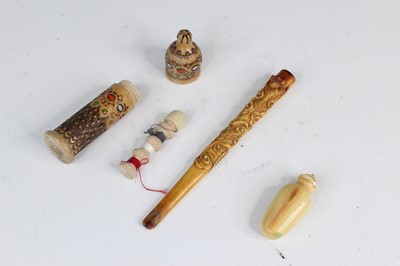 Lot 2053 - A group of oriental items, 19th to 20th...