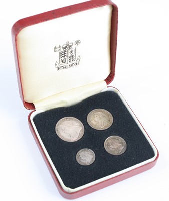 Lot 2009 - Great Britain, 1901 Maundy Money four coin set,...