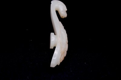 Lot 2047 - A group of six Chinese jade ornaments, Qing...