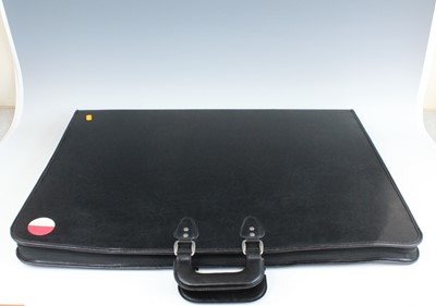 Lot 2247 - A black woodblock prints case, with no...