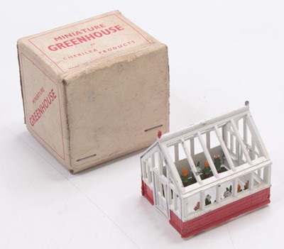 Lot 1842 - Cherilea products miniature greenhouse,...