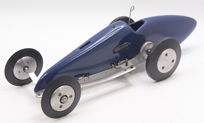 Lot 38 - Original, British 5cc 'Bobtail' tether car...