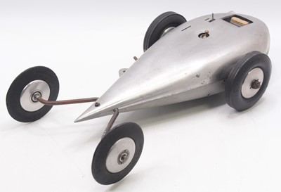 Lot 36 - Original McCoy style 'Teardrop' tether car,...