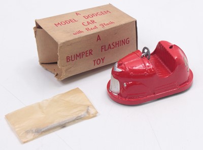 Lot 1765 - Kemlow diecast model Dodgem car with real...