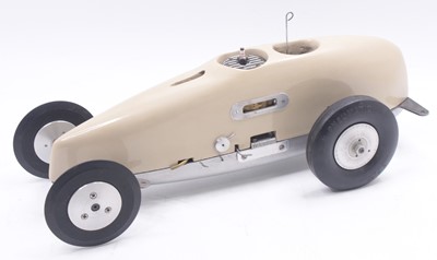 Lot 14 - Rebuilt 10cc tethercar, origins of cast pan...