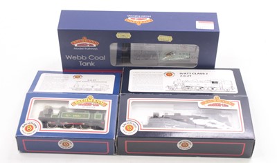 Lot 332 - Three Bachmann Branch-Line tank locos: 35-059...
