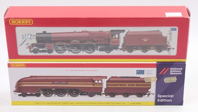 Lot 348 - Two Hornby locos & tenders: R2359 BR 4-6-2...