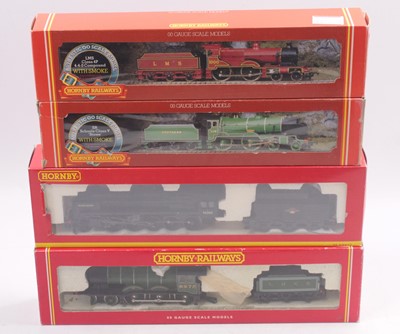 Lot 510 - Four Hornby locos & tenders: R284 LNER B12/3 4-...