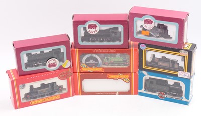 Lot 398 - Eight small 00 gauge tank locos: Hornby R396...