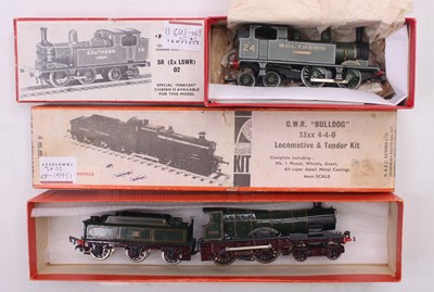 Lot 596 - Two 00 gauge kit built locos to include a...