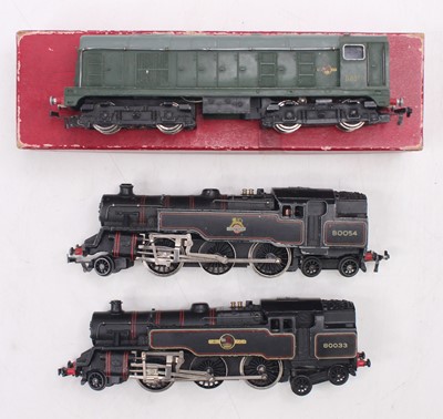 Lot 248 - Three Hornby Dublo locos to include a 2-6-4...
