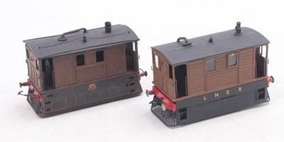 Lot 595 - Two 00 gauge LNER Y6 tram locos to include one...