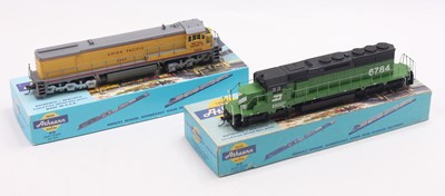 Lot 640 - Two American Athearn diesel Co-Co locos: ref...