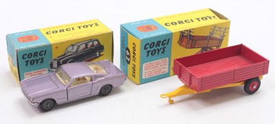 Lot 1293 - A Corgi Toys boxed diecast group of 2 to...