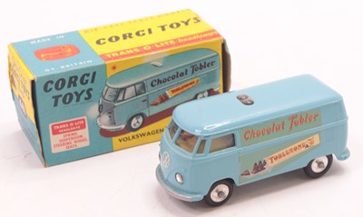 Lot 1251 - Corgi Toys No. 441 Volkswagen 'Chocolate...