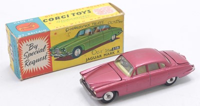 Lot 1255 - Corgi Toys No. 238 Jaguar Mk 10 comprising...