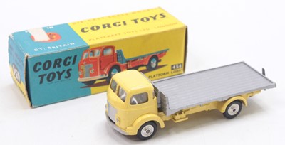 Lot 1258 - Corgi Toys No. 454, Platform Lorry comprising...