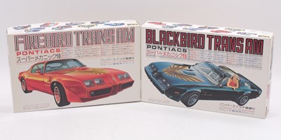 Lot 702 - Fujimi 1.24 scale plastic kits, SM.29 1978...