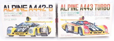 Lot 704 - Fujimi 1.24 scale plastic kits, SM.13 Renault...