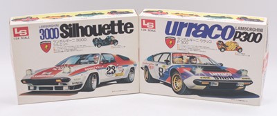Lot 708 - L.S 1.24 scale plastic kits, C514-1...