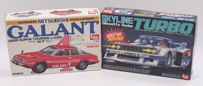 Lot 709 - L.S 1.24 scale plastic kits, C526 1979 Nissan...