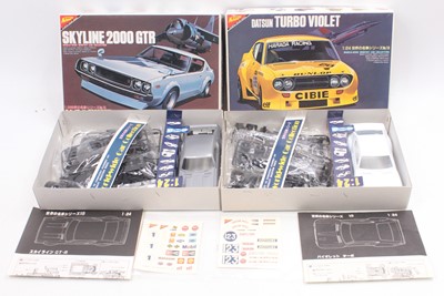 Lot 710 - Nichimo 1.24 scale plastic kits, No.15 1972...