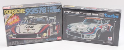 Lot 722 - Nitto 1.24 scale plastic kits, No.565 Porsche...