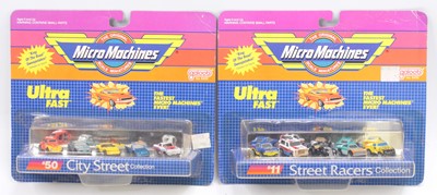 Lot 733 - Galoob Micro Machine Scale Miniature Sets, 1st...