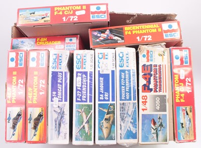 Lot 589 - 11 various boxed ESCI mainly 1/72nd scale...
