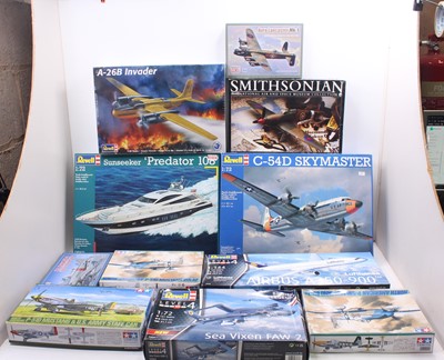 Lot 825 - 10 various Academy Model Kits, Revell, and...