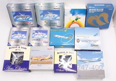 Lot 880 - One tray containing 12 diecast aircraft to...