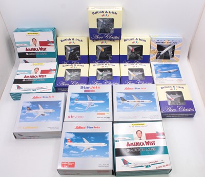 Lot 895 - One tray containing 15 diecast aircraft to...