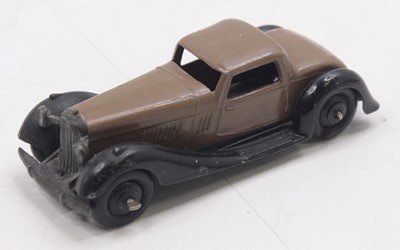 Lot 1102 - Dinky Toys, 36B Bentley 2-seater sports, fawn...