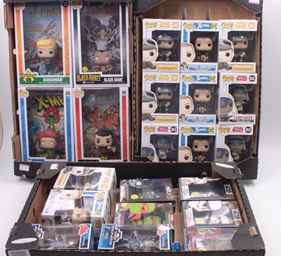 Lot 1418 - Funko Pop group of 15 TV related figures to...