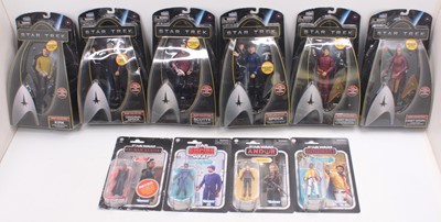 Lot 1423 - Playmates Star Trek group of six boxed action...