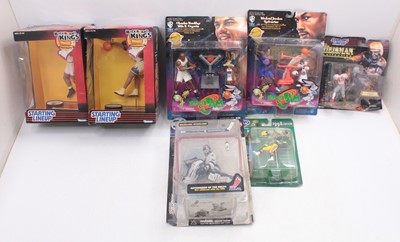Lot 1434 - Kenner/Playmates group of seven boxed sporting...