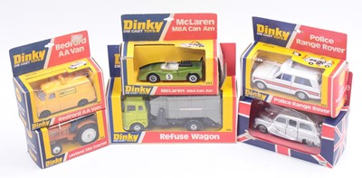 Lot 1190 - Dinky Toys group of 6 Later Release Diecasts...