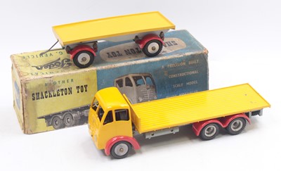 Lot 2047 - Shackleton Toys Foden FG Flat Truck finished...