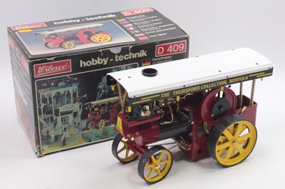 Lot 40 - Wilesco D409 Showmans Engine, Live Steam,...